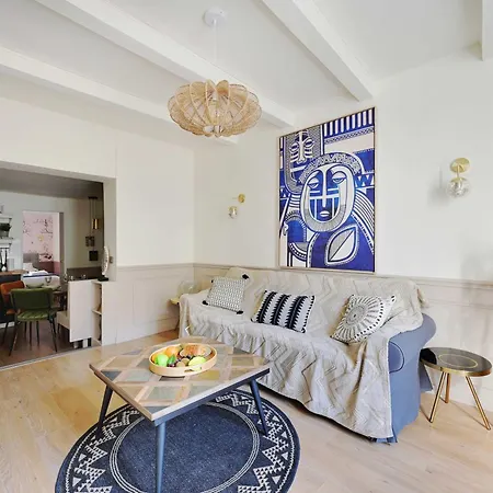 Appartement Beautiful 2br 4p Republique Temple Parijs