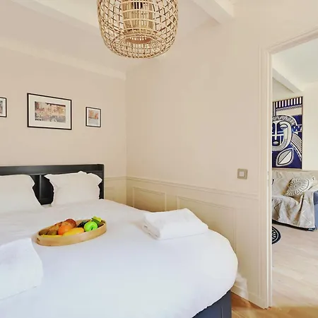 Beautiful 2br 4p Republique Temple Appartement *